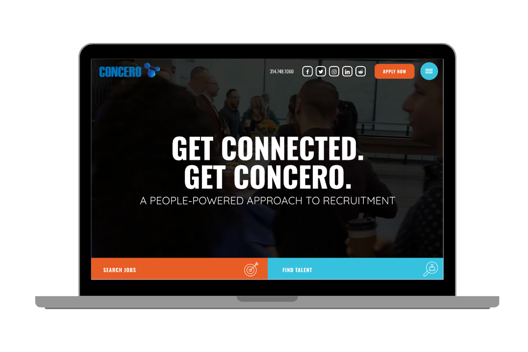 Concero’s New Website Celebrates the Future of Recruitment